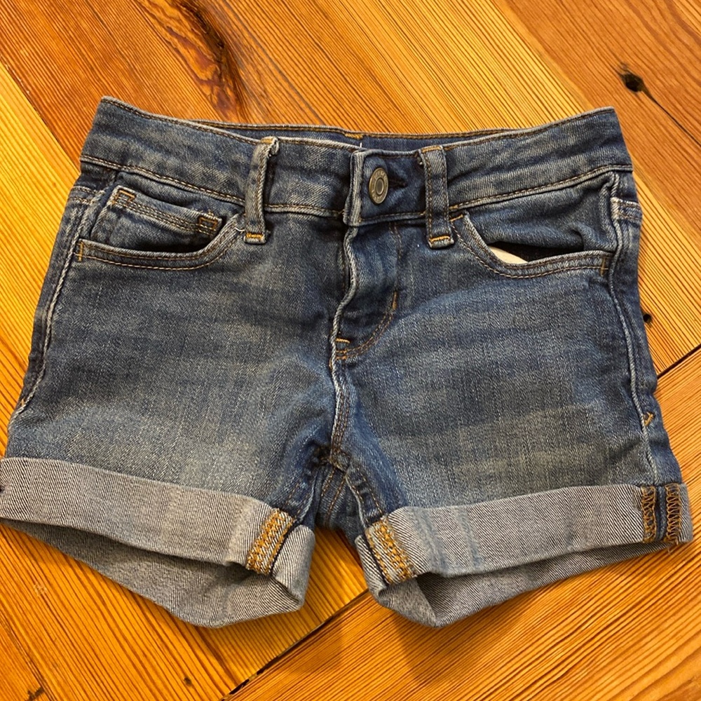 Gap Girls 6 Midi Jean Shorts
